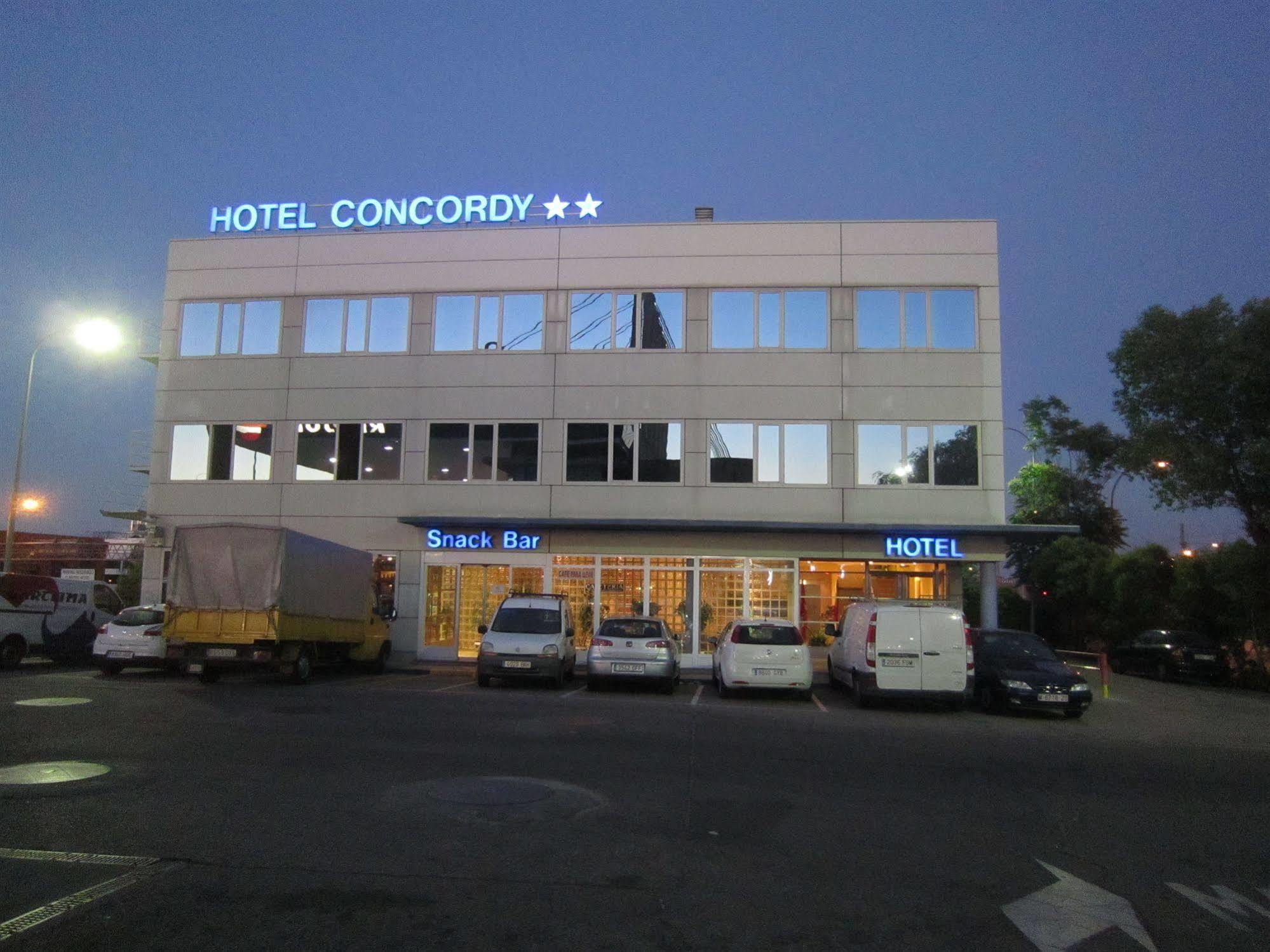Hotel Concordy Madri Exterior foto